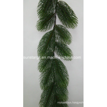 PE Plastic Jumbo Pine Garland Artificial Plant for Christmas Decoration (49079)